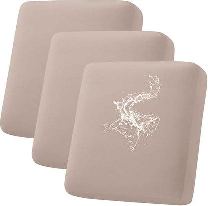 Waterproof Couch Cushion Covers, Stretch Sofa Seat Slipcovers | Stretch Fabric by hyha