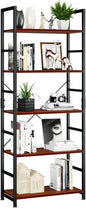 NUMENN 5 Tier Bookshelf, Tall Bookcase Shelf Storage Organizer, Modern Book by NUMENN