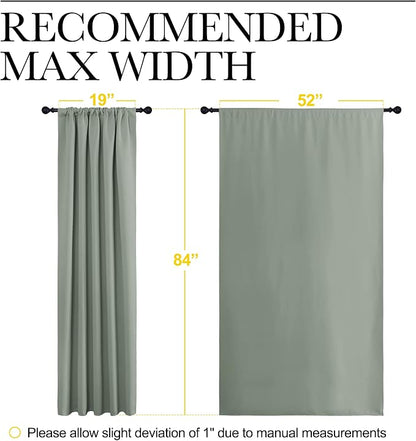 NICETOWN Window Curtains Blackout Drapes - Image 7