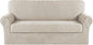 Turquoize Stretch Sofa Slipcover 2 Pieces Sofa Cover Couch Cover by Turquoize
