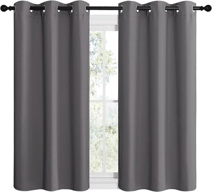 NICETOWN Bedroom Curtains Blackout Drapery Panels, Three Pass Microfiber - Image 2
