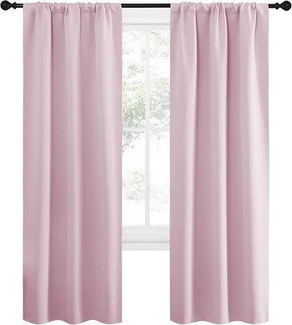 NICETOWN Blackout Curtains for Living Curtains, Room Darkening Draperies Window - Image 2