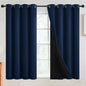 SimpleHome Navy Blue 100% Blackout Curtains Room Darkening Living Room 54 | by SimpleHome