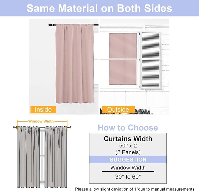 Simplebrand Blackout Extra 10ft Curtains - Image 8