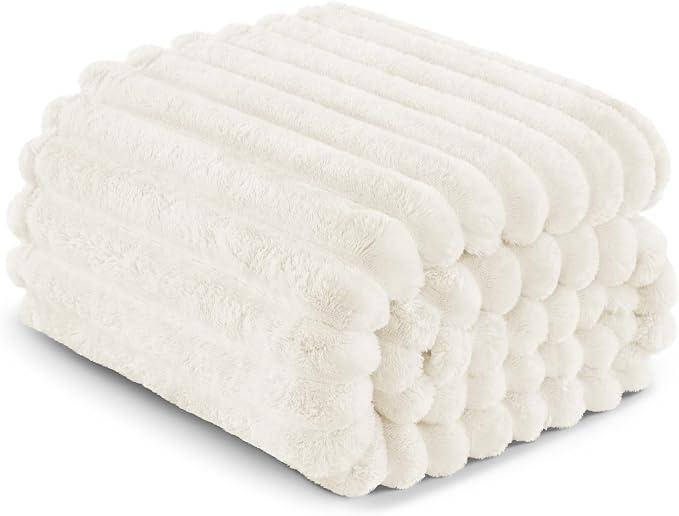 Exclusivo Mezcla Striped Queen Size Fleece Blanket - Image 8