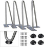 SMARTSTANDARD 8 Inch Heavy Duty Hairpin Furniture Legs, Metal Home DIY Projects by SMARTSTANDARD