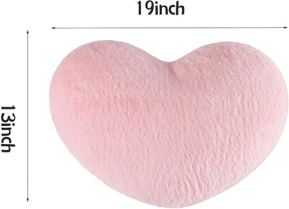 2PCS Throw Pillows Heart Pillow Home Decor Decorative Couch Pillows Bed Pillows - Image 6