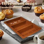 Chocolate Bar Mold - Food Grade Silicone Chocolate Molds, Non-Stick & Easy to Release Deep Mold for Dubai Pistachio Chocolates, Candy, Snacks, Desserts, Resin Art, Dishwasher Safe (1)