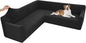 Arfntevss Stretch Sectional Couch Covers L Shaped Corner Sectional Sofa Cover by Arfntevss