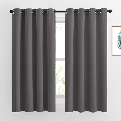NICETOWN Blackout Curtains for Bedroom 63 inch Length 2 Panels by NICETOWN