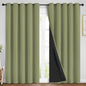 Yakamok Sage Blackout Curtains 84 Inches Long by Yakamok