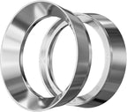58mm Magnetic Dosing Funnel V2, MATOW Stainless Steel Espresso Dosing Ring with 8 Magnets Compatible with All 58mm Portafilter