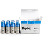 Ryde: Relax Shot | Raspberry Flavor | Lemon Balm, L-Theanine, Ginseng & Chamomile | 0 Calories, 0 Sugar | 2 FL OZ Shots | Helps You Relax* (8 Pack)