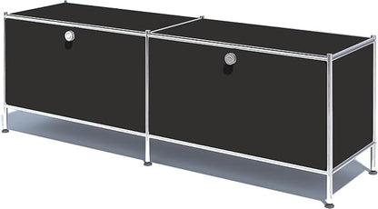 Metal Low Board Storage Cabinet by SIMPLINK
