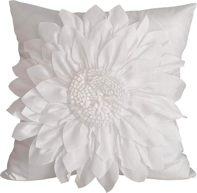Bella's Giftshop 3D Sunflower Decorative Throw Pillow Covers by BellasGifts