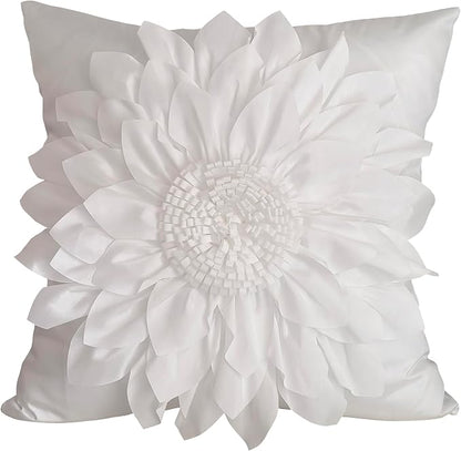 Bella's Giftshop 3D Sunflower Decorative Throw Pillow Covers by BellasGifts
