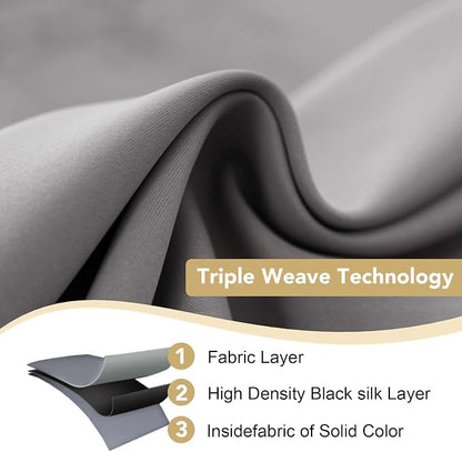 H.VERSAILTEX Three Pass Microfiber Blackout Thermal Insulated Grommet Panel - Image 3