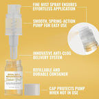 Bakell - Royal Gold Tinker Dust (4g, 1x Mini Spray Pump) Edible Glitter for Food, Desserts, and Beverages!
