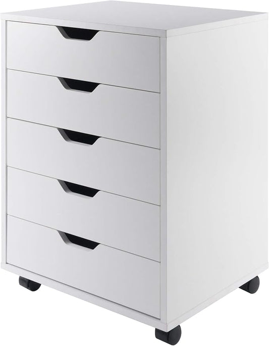 Winsome 10519 Halifax 5-Drawer Composite Wood Cabinet by Winsome