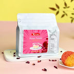 XIEJINJI Dried Rose Petals - 2.8oz/80g, Food-Grade Edible Rose Petals, Dried Flower Petals for Herbal Tea, Decoration, Baking, Crafting