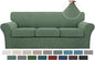Turquoize 4 Piece Sofa Covers for 3 Cushion Couch Sofa Slipcover Soft Couch by Turquoize