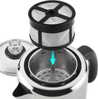 Anbige Replacement Parts Re-useable Coffee Filter,Compatible with most 7-14 Cup coffee maker Pot