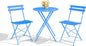 3-Piece Folding Bistro Set, Outdoor Patio Furniture Set by GarveeTech