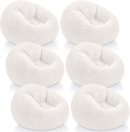 Realspring Inflatable Bean Bag Chairs Outdoor Blow up Camping Chairs Inflatable by Realspring