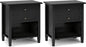 SIMPLIHOME Warm Shaker Solid Wood 24 inch Wide Transitional-Style Bedside by SimpliHome