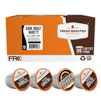 Fresh Roasted Coffee, Dark Roast Variety Pack, K-Cup Compatible, 96 Pods