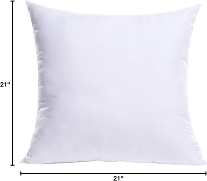MIULEE 21x21 Inch Throw Pillow Insert - Image 9