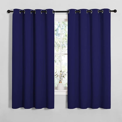 NICETOWN Blackout Draperies Curtains, All Season Thermal Insulated Solid - Image 2