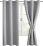Blackout Curtains for Bedroom, 38 x 72 Inch, 2 Panels | Light Blocking by Hiasan