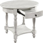 LEEMTORIG Oval Round End Table by LEEMTORIG