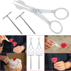 Cake Decorating Tools Supplies Kit - 82Pcs Baking Accessories with Turntable Stand Leveler 12 Piping Tips 52 Bags Icing Comb Scrapers Spatulas Cupcake Cookie Frosting Fondant Bakery Set for Beginners