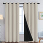 Yakamok Stone Blackout Curtains 96 Inches Long by Yakamok