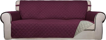 PureFit Reversible Quilted Sofa Cover Dog Couch Covers by PureFit