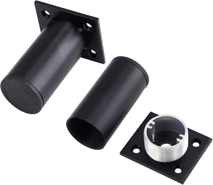 Set of 4 Furniture Legs 3 Inch, Adjustable Aluminum Alloy Cabinet Legs - Image 2