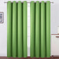 Blackout Curtains 52 x 90 Inch Long Light Green Curtains Set of 2 Panels Room by Lemomo