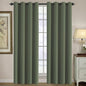 H.VERSAILTEX Green Blackout Curtain by HVERSAILTEX