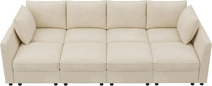 HONBAY Modular Sofa Sectional Sleeper Couch - Image 7