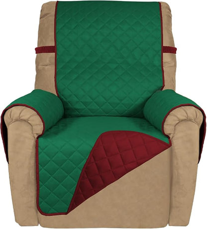 PureFit Reversible Recliner Chair Covers Couch Covers by PureFit