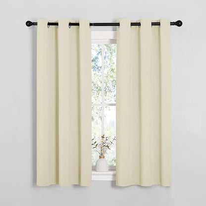 NICETOWN Room Darkening Draperies Window Curtain Panels, Thermal Insulated by NICETOWN