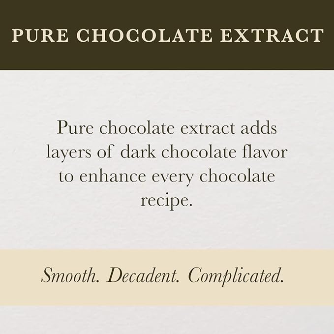 Cook's Organic Chocolate Extract 4 oz
