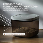Rice Dispenser,5.28 Qt/5 L/10 Lbs Food Storage Container with Measuring Cup Food Cereal Container Bins Household for Pet Food Organization
