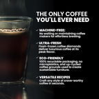 Luxury Instant Espresso - 160mg Caffeine, Hot or Iced Instant Coffees, Cold Brew Coffee, Double Shot Espresso, 12 Counts, 100% Arabica, Sugar Free, No Additives - Original Diamond Brew