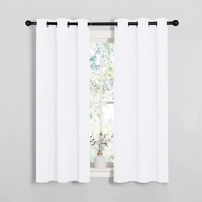 NICETOWN 50% Light Blocking Curtain Panels by NICETOWN