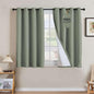 H.VERSAILTEX Linen Curtains 100% Blackout Curtains by HVERSAILTEX
