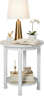 Alaterre Furniture Country Cottage Rustic Farmhouse Nightstand – 20-Inch Side by AlaterreFurniture