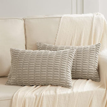 Fancy Homi 4 Packs Decorative Throw Pillow Covers - Image 6